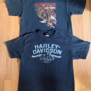 2007 Mens Harley Davidson almost vintage t-shirts
